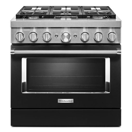 36" Dual Fuel Self Clean Convection Range