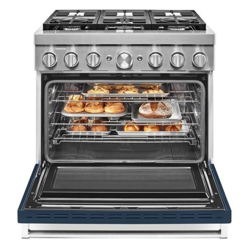36" Dual Fuel Self Clean Convection Range - Image 3