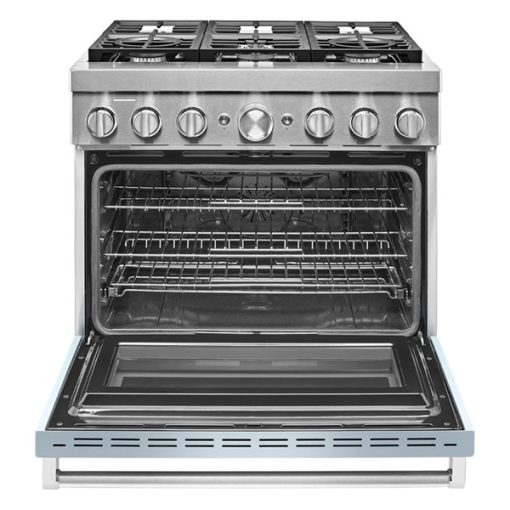36" Dual Fuel Self Clean Convection Range - Image 2