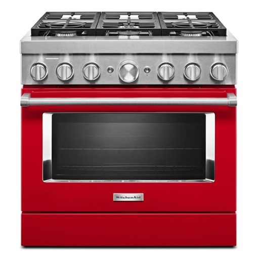 36" Dual Fuel Self Clean Convection Range