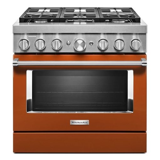 36" Dual Fuel Self Clean Convection Range