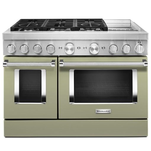 48" Dual Fuel Self Clean Convection Range