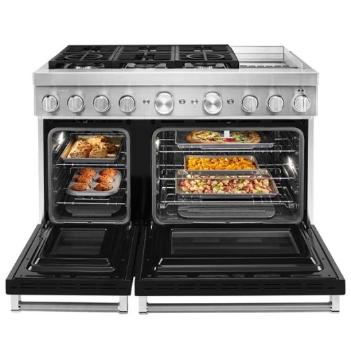48" Dual Fuel Self Clean Convection Range - Image 3