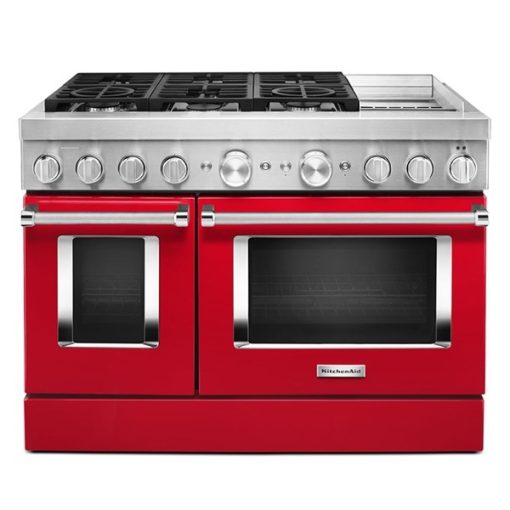 48" Dual Fuel Self Clean Convection Range