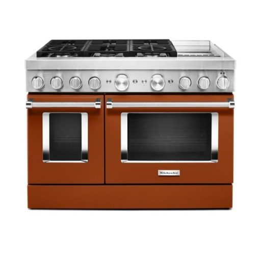 48" Dual Fuel Self Clean Convection Range