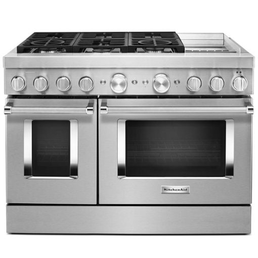 48" Dual Fuel Self Clean Convection Range