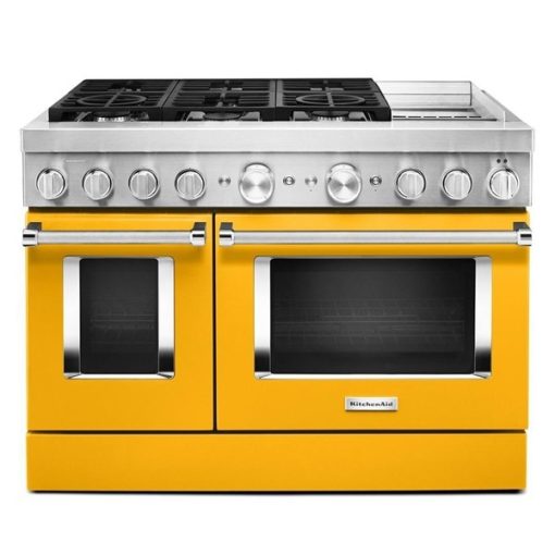 48" Dual Fuel Self Clean Convection Range