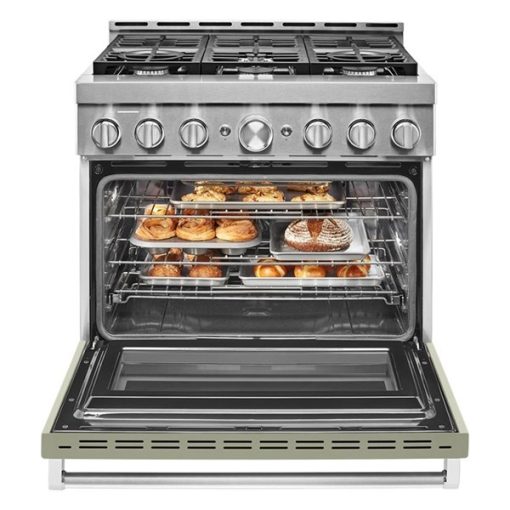 36" Gas Self Clean Convection Range - Image 3