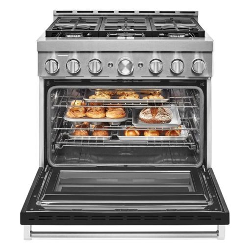36" Gas Self Clean Convection Range - Image 3