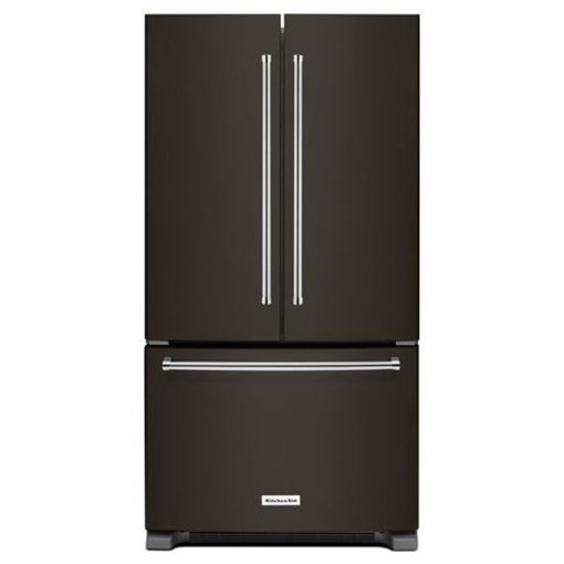 20 cu ft French Door Black Stainless Steel Refrigerator