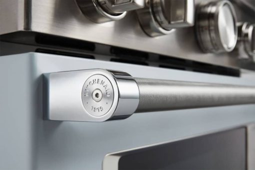 KitchenAid 30" Misty Blue Smart Commercial-Style Dual Fuel Range With 4 Burners - Image 8