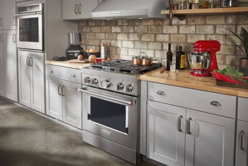 KitchenAid 30'' Stainless Steel Smart Commercial-Style Dual Fuel Range With 4 Burners - Image 11