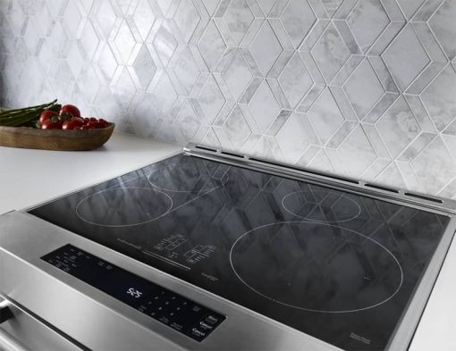 KitchenAid ADA 30" Stainless Steel Electric Slide-In Convection Range - Image 3