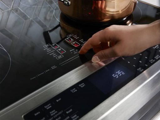 KitchenAid ADA 30" Stainless Steel Electric Slide-In Convection Range - Image 4