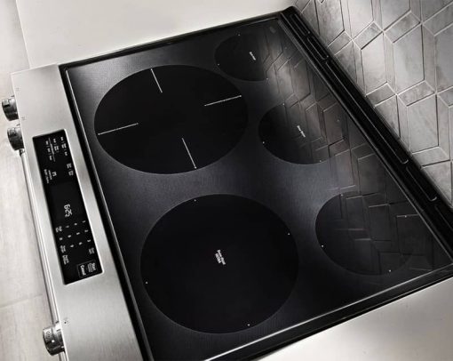 KitchenAid ADA 30" Stainless Steel Electric Slide-In Convection Range - Image 5