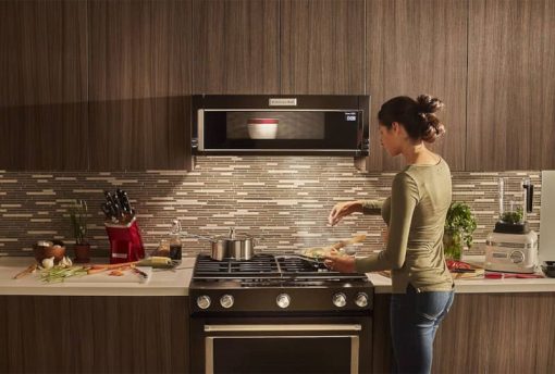 KitchenAid ADA 30" Black Stainless Steel Slide-In Gas Range - Image 6