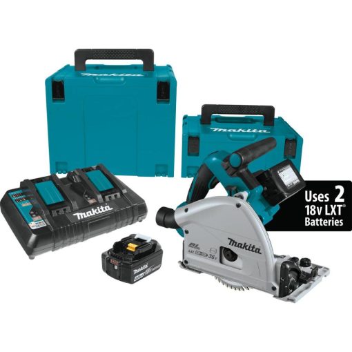 Makita 36V 18V X2 LXT 6 1/2" Plunge Circular Saw Kit Lithium Ion Brushless Cordless