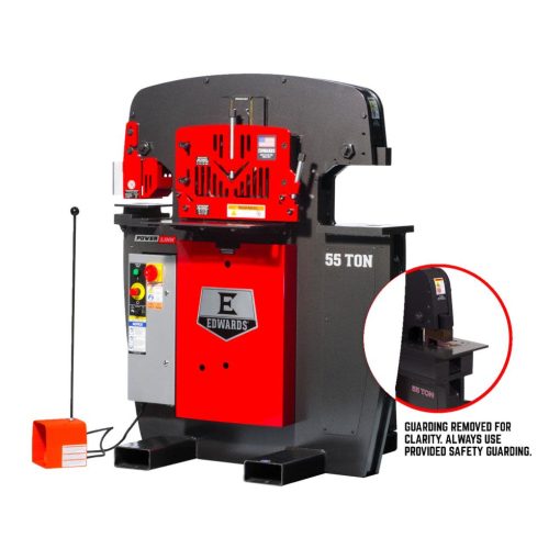 55 Ton Ironworker 3 Phase, 230 Volt, PowerLink, Coper Notcher - Image 2
