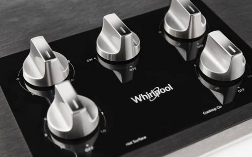 Whirlpool ADA 36" Stainless Steel Electric Ceramic Glass Cooktop With Two Dual Radiant Elements - Image 3