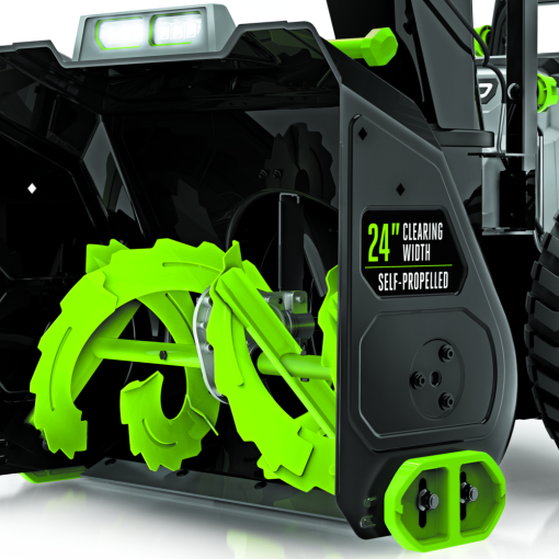 EGO POWER+ Snow Blower 24" Self-Propelled 2 Stage with Two 10 Ah Batteries - Image 5
