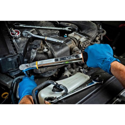 GEARWRENCH 3/8" 120XP™ E Spec Electronic Interchangeable Head Torque Wrench 15 74 ft lb - Image 17