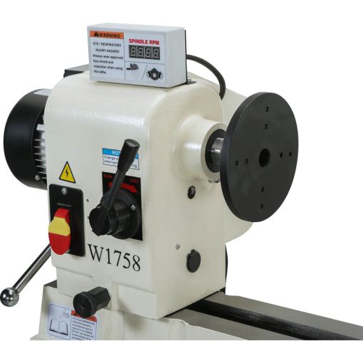 SHOP FOX® 16" x 46" Wood Lathe with Stand & DRO - Image 3