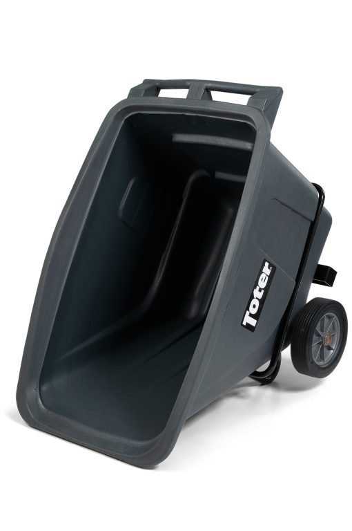 Toter 1/2 Cubic Yard 1200 lbs Capacity Heavy Duty Tilt Truck Gray - Image 9