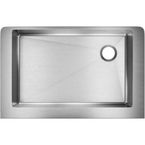 Elkay Crosstown Single Bowl 35-7/8 In. x 20-1/4 In. x 9 In. Deep Stainless Steel Farmhouse Kitchen Sink, Undermount