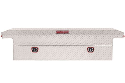 Weather Guard Saddle Box Aluminum Full Low Profile Clear - Image 3