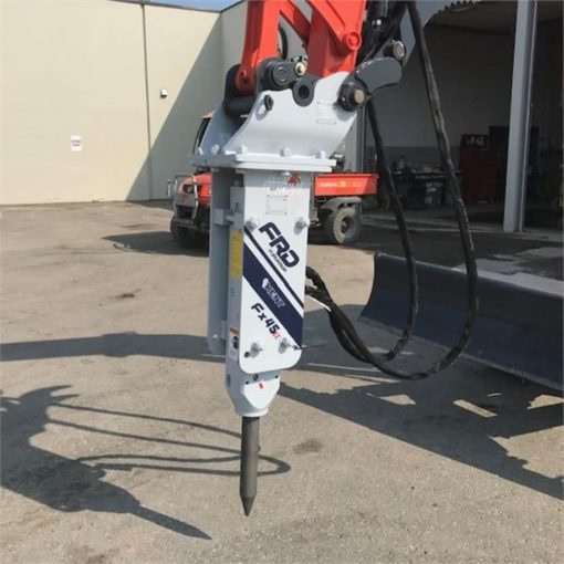FRD (Kent) Hydraulic Breaker - Kubota K7870 Quick Attach Excavator Mount - Image 4