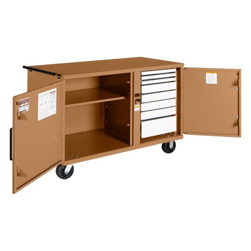 26-in W x 54.25-in L x 37.33-in Steel Jobsite Box - Image 3