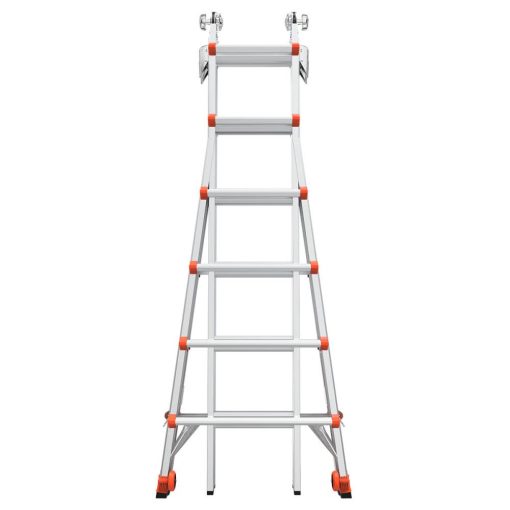 Revolution M26 Aluminum Type-1A Telescoping Multi-Position Ladder with Ratchet Leg Leveler - Image 3