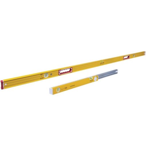 Stabila 78 In. Aluminum Jamber Box Level & 24 to 40 In. Extendable Level Set