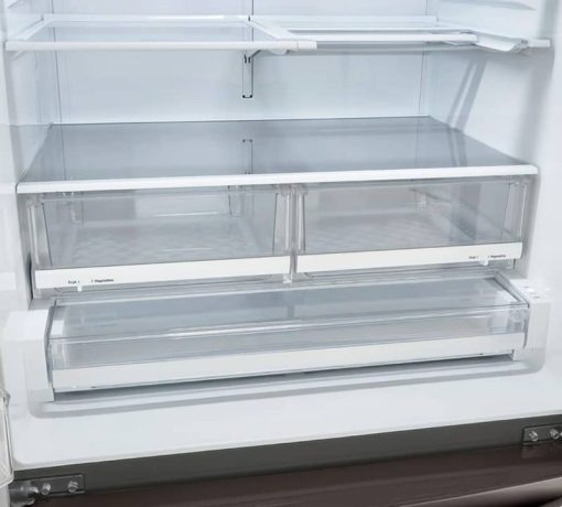 LG 28 Cu. Ft. Black Stainless Steel Smart InstaView Door-In-Door Double Freezer Refrigerator With Craft Ice - Image 7