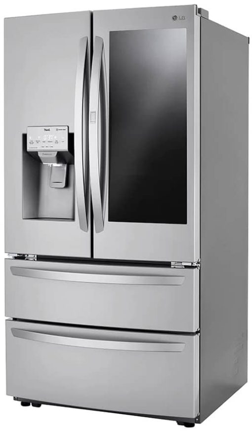 LG 28 Cu. Ft. Stainless Steel Smart InstaView Door-In-Door Double Freezer Refrigerator With Craft Ice - Image 5