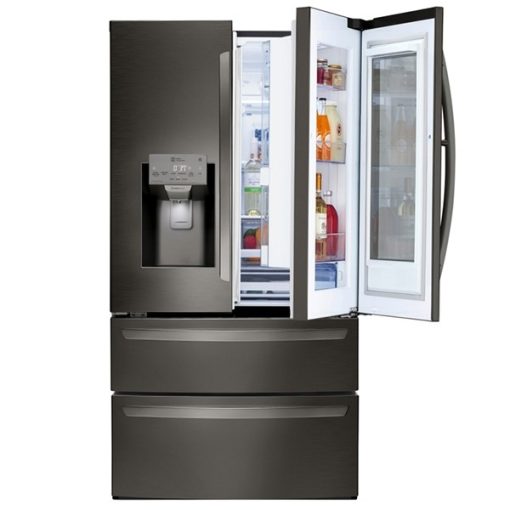27.8 cu ft French Door Black Stainless Steel Refrigerator - Image 2