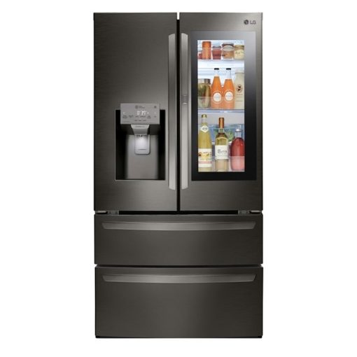 27.8 cu ft French Door Black Stainless Steel Refrigerator