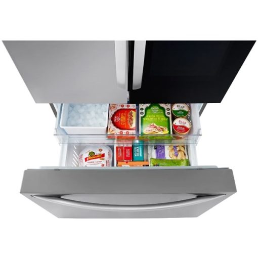 26.5 cu ft French Door Stainless Refrigerator - Image 3