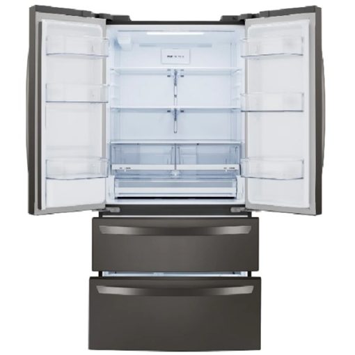 28.6 cu ft 4-Door Black Stainless Steel Refrigerator - Image 2