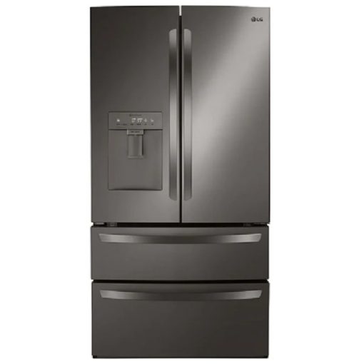 28.6 cu ft 4-Door Black Stainless Steel Refrigerator