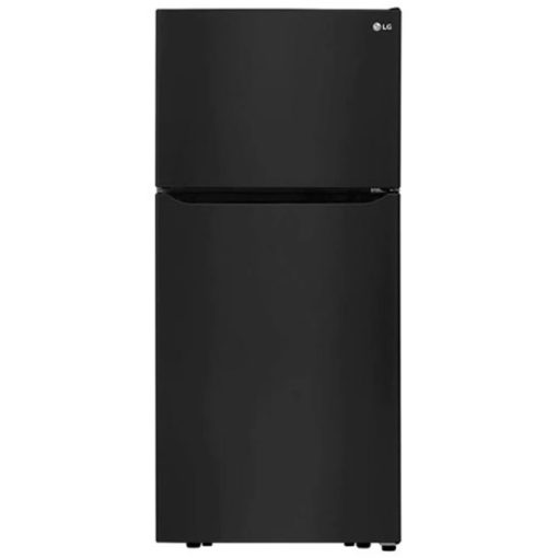 20.2 cu ft Top Freezer Black Refrigerator