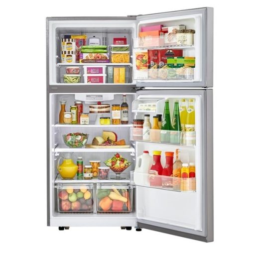 20.2 cu ft Top Freezer Stainless Refrigerator - Image 3