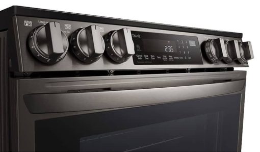 LG 6.3 Cu. Ft. PrintProof Black Stainless Steel Smart Wi-Fi Enabled ProBake Convection InstaView Electric Slide-In Range With Air Fry - Image 11