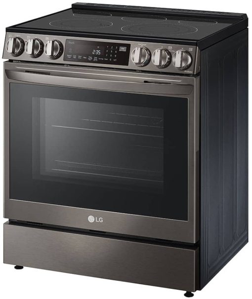 LG 6.3 Cu. Ft. PrintProof Black Stainless Steel Smart Wi-Fi Enabled ProBake Convection InstaView Electric Slide-In Range With Air Fry - Image 6