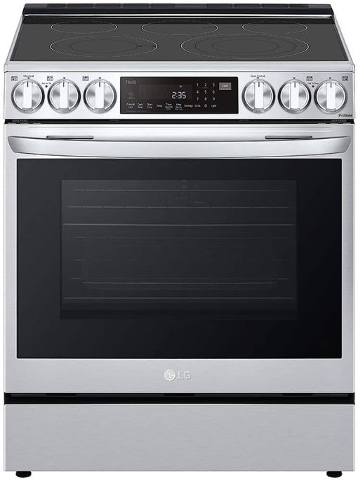 LG 6.3 Cu. Ft. PrintProof Stainless Steel Smart Wi-Fi Enabled ProBake Convection InstaView Electric Slide-In Range With Air Fry