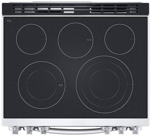 LG 6.3 Cu. Ft. PrintProof Stainless Steel Smart Wi-Fi Enabled ProBake Convection InstaView Electric Slide-In Range With Air Fry - Image 10