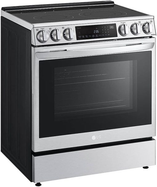 LG 6.3 Cu. Ft. PrintProof Stainless Steel Smart Wi-Fi Enabled ProBake Convection InstaView Electric Slide-In Range With Air Fry - Image 7