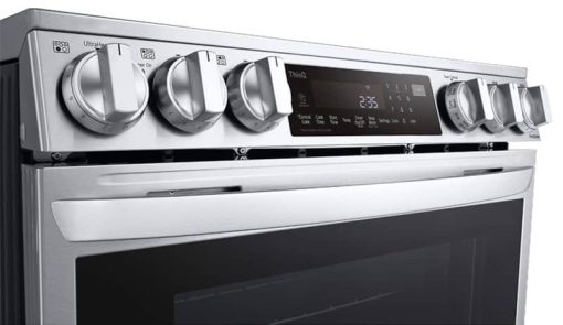 LG 6.3 Cu. Ft. PrintProof Stainless Steel Smart Wi-Fi Enabled ProBake Convection InstaView Electric Slide-In Range With Air Fry - Image 11