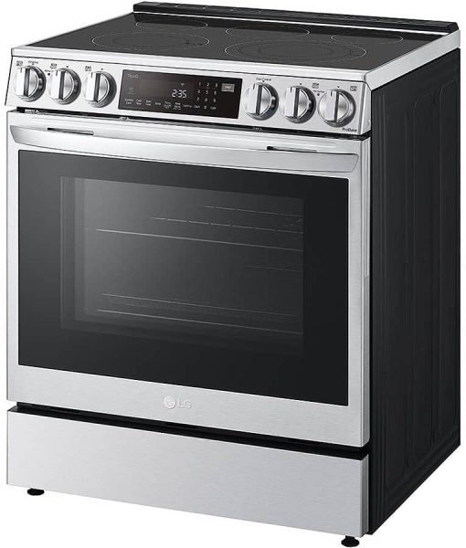 LG 6.3 Cu. Ft. PrintProof Stainless Steel Smart Wi-Fi Enabled ProBake Convection InstaView Electric Slide-In Range With Air Fry - Image 6