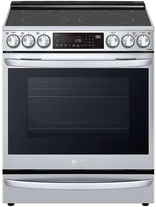 LG 6.3 Cu. Ft. PrintProof Stainless Steel Smart Wi-Fi Enabled ProBake Convection InstaView Electric Slide-In Range With Air Fry